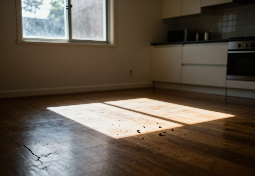 Ant trail in a Hillsdale apartment before treatment